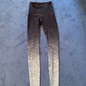 Lulu Lemon Wunder Under High Rise 31 inch ombré